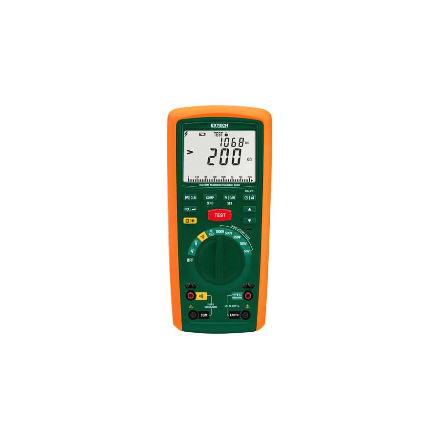 Extech MG325-NIST CAT IV Insulation Tester/True RMS Multimeter with NIST