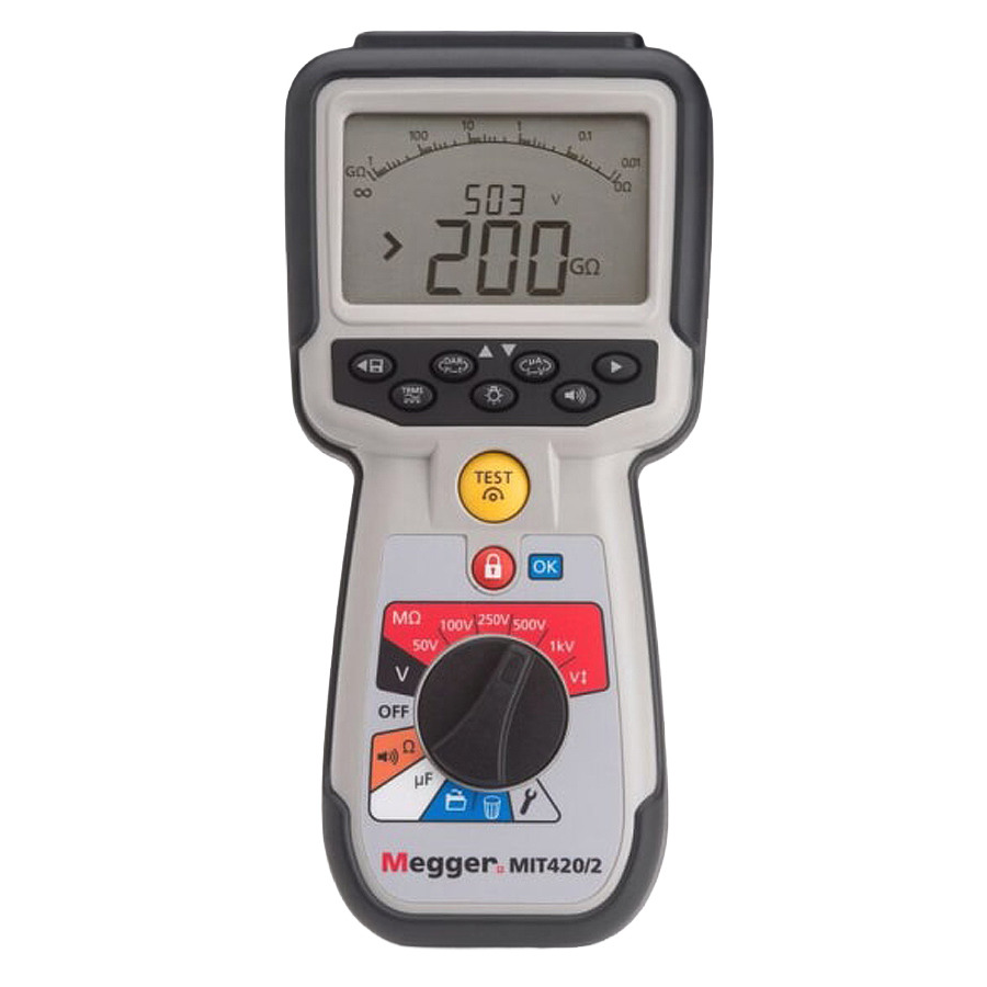 TestEquity: Megger MIT420/2 Insulation/Continuity Tester, 50/100
