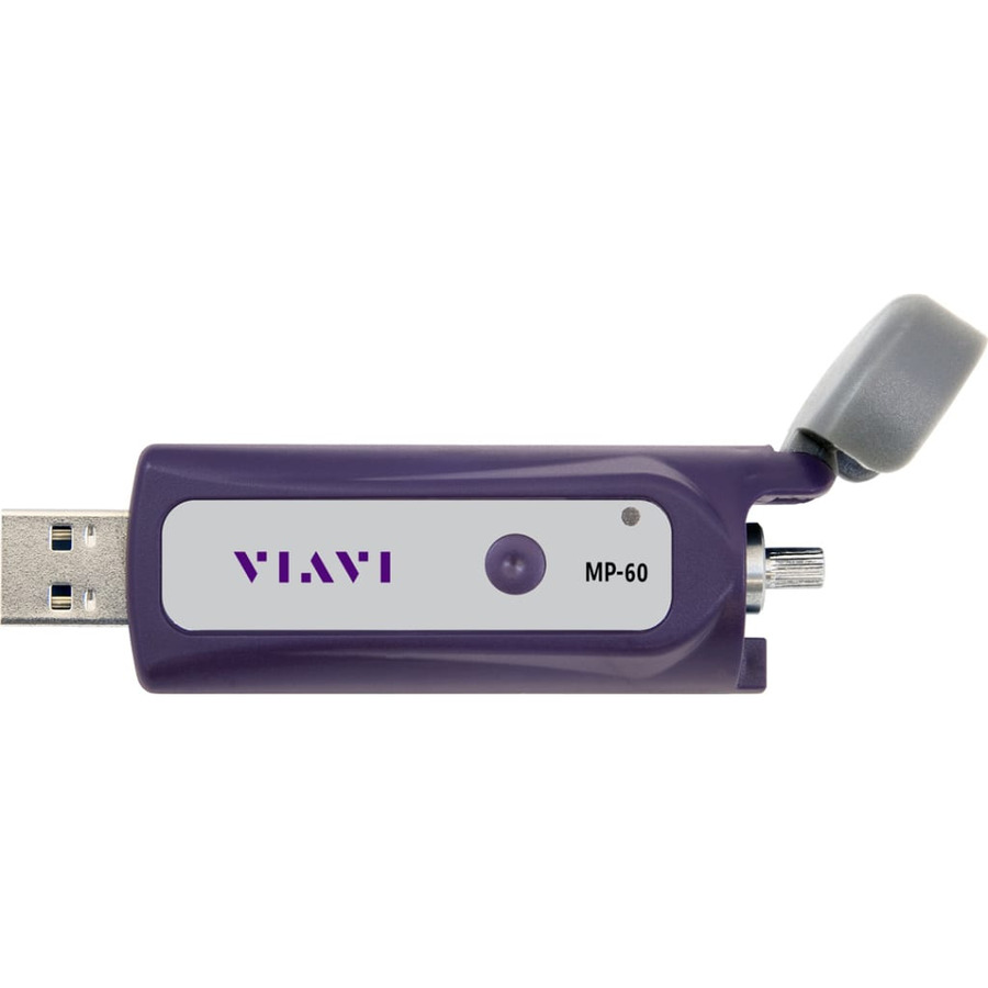 VIAVI VIA MP-60 Mini USB Power Meter, FiberChekPRO Integration, Measure dB/mW/dBm, Universal Connector