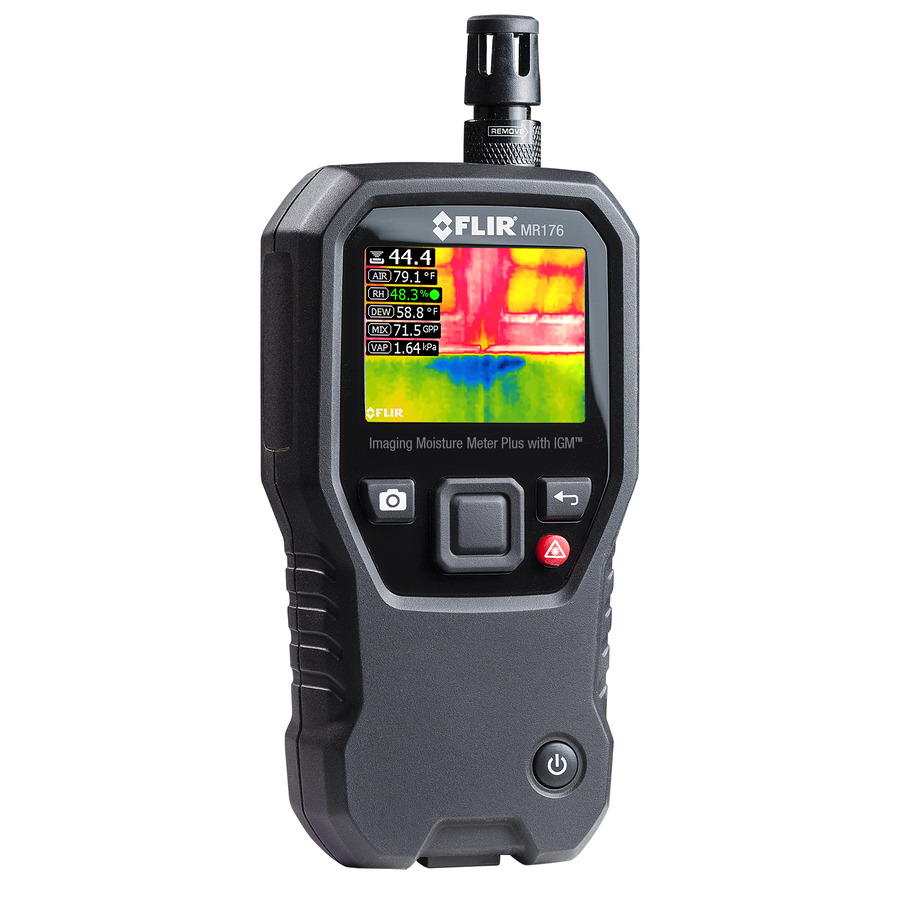 Teledyne FLIR MR176 Thermal Imaging Moisture Meter, Pinless, IGM, Environmental Stability Indicator