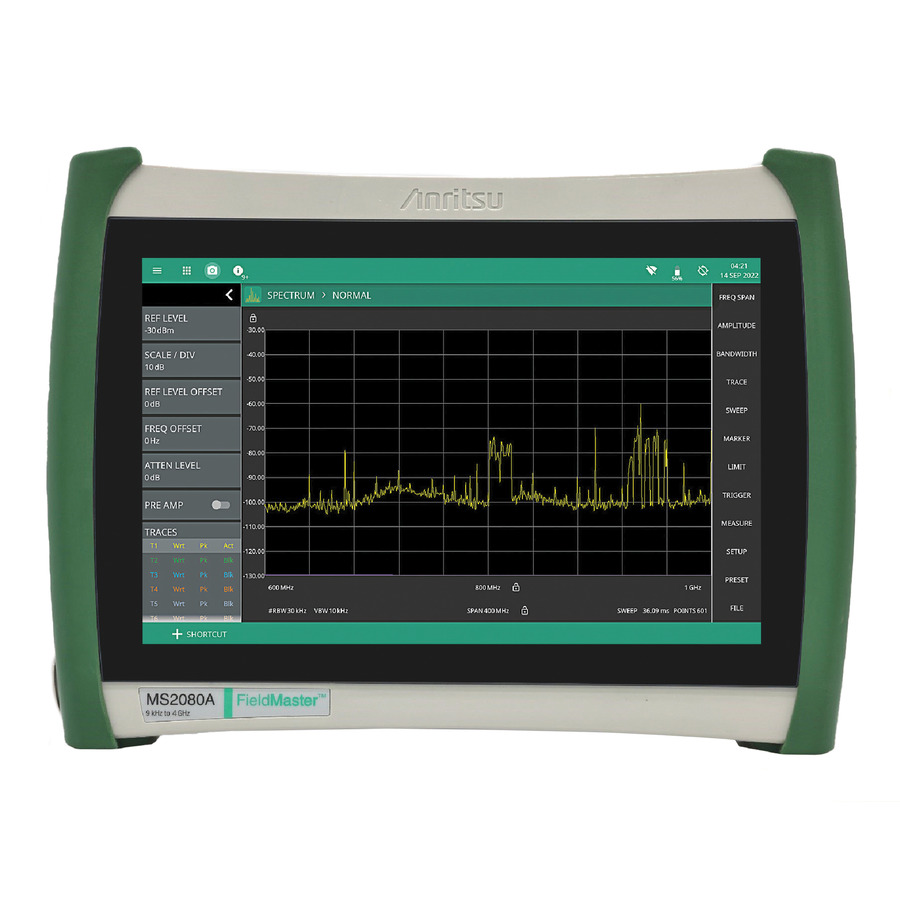 TestEquity: Anritsu MS2080A/0706 Spectrum Analyzer, 9 kHz to
