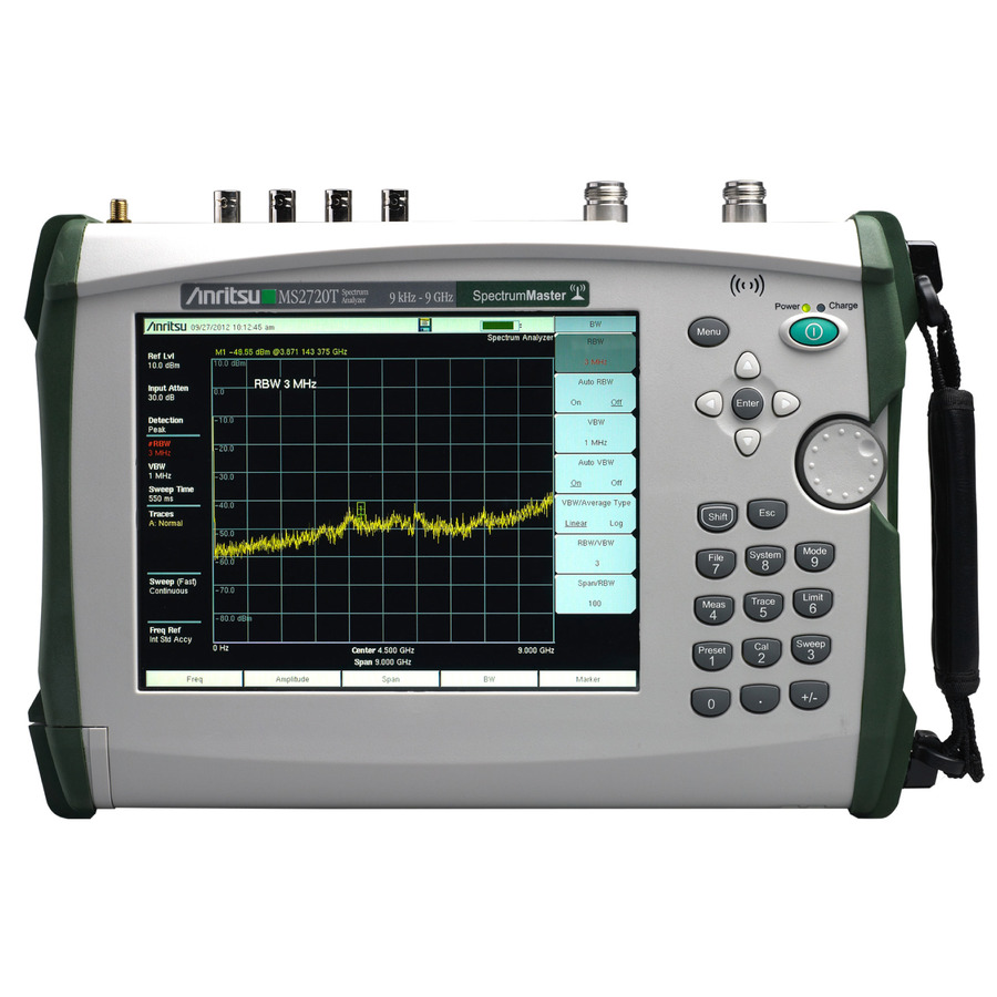 TestEquity: Anritsu MS2720T/0709 Spectrum Analyzer, 9GHz, -160 dBm
