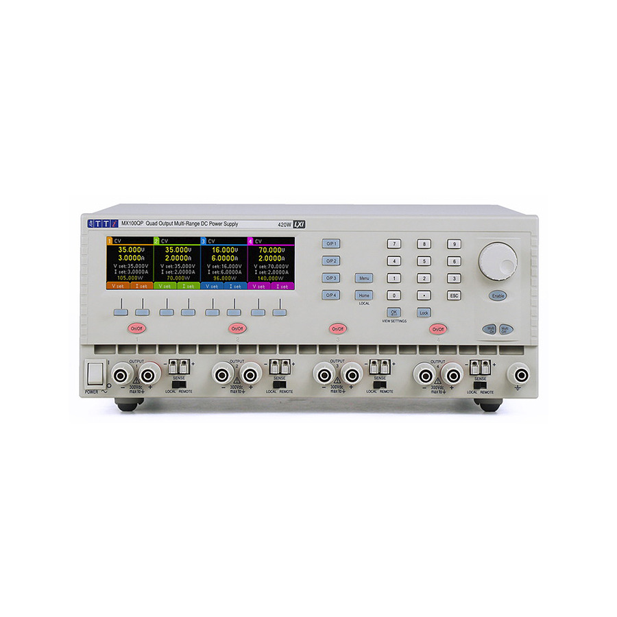TestEquity: Aim-TTi MX100QP S2 DC Power Supply, Quad Output, 4x