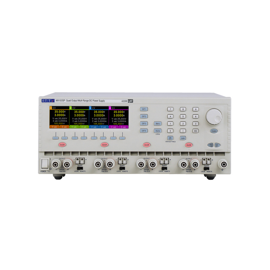 TestEquity: Aim-TTi MX103QP S2 DC Power Supply, Quad Output, 4x