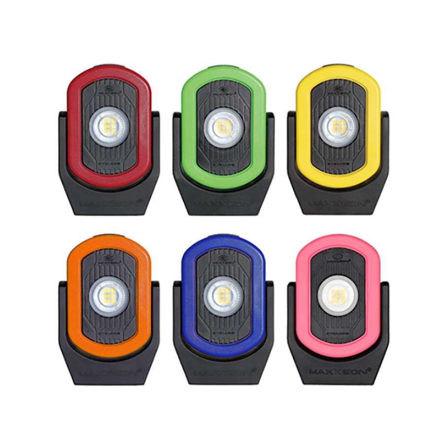 TestEquity: Maxxeon MXN00814 Work Light, Rechargeable, Blue, 720