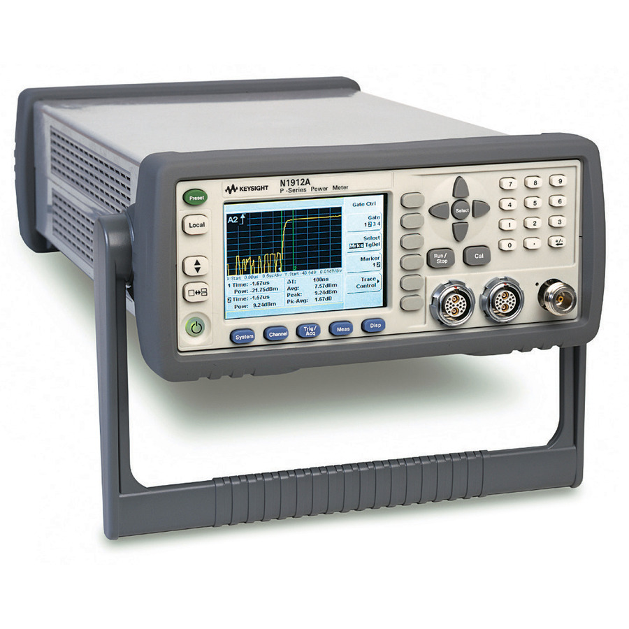 Keysight N1912A/003 Power Meter, Dual Channel, Rear Sensor/Connector, 30 MHz, P-Series