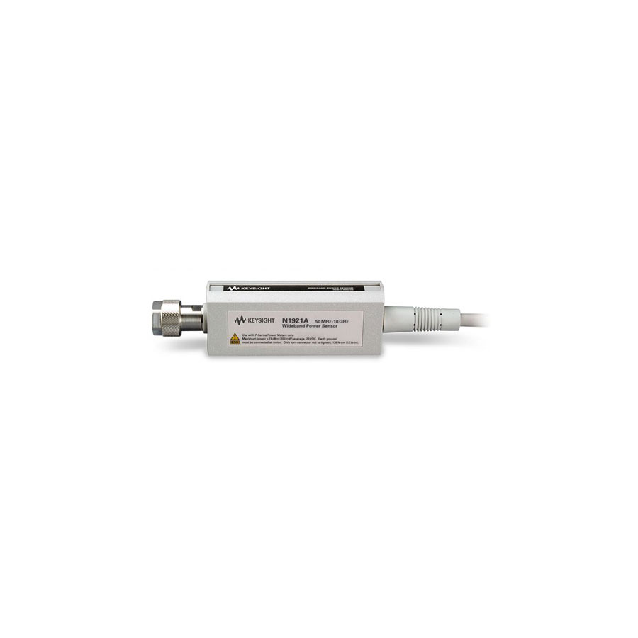 Keysight N1921A/100/105 Wideband Power Sensor, Type-N, 50 MHz-18 GHz, 1.5m Cable