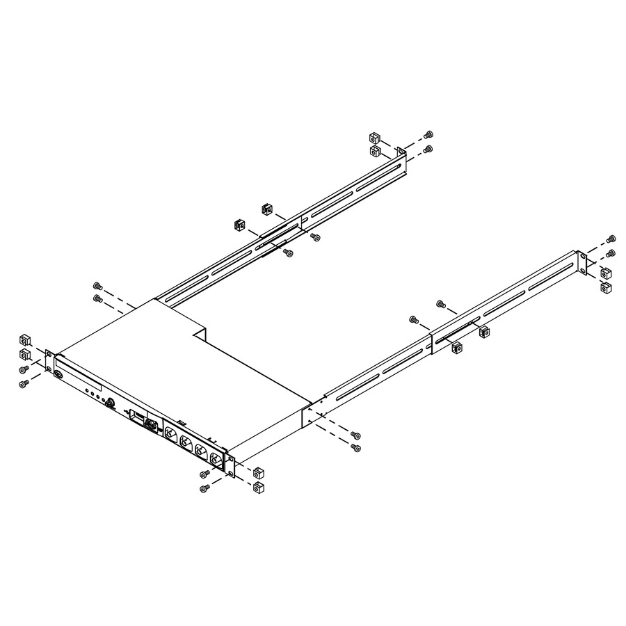 Keysight N2916A Rackmount Kit, EIA 19", For 6000A Series Oscilloscopes