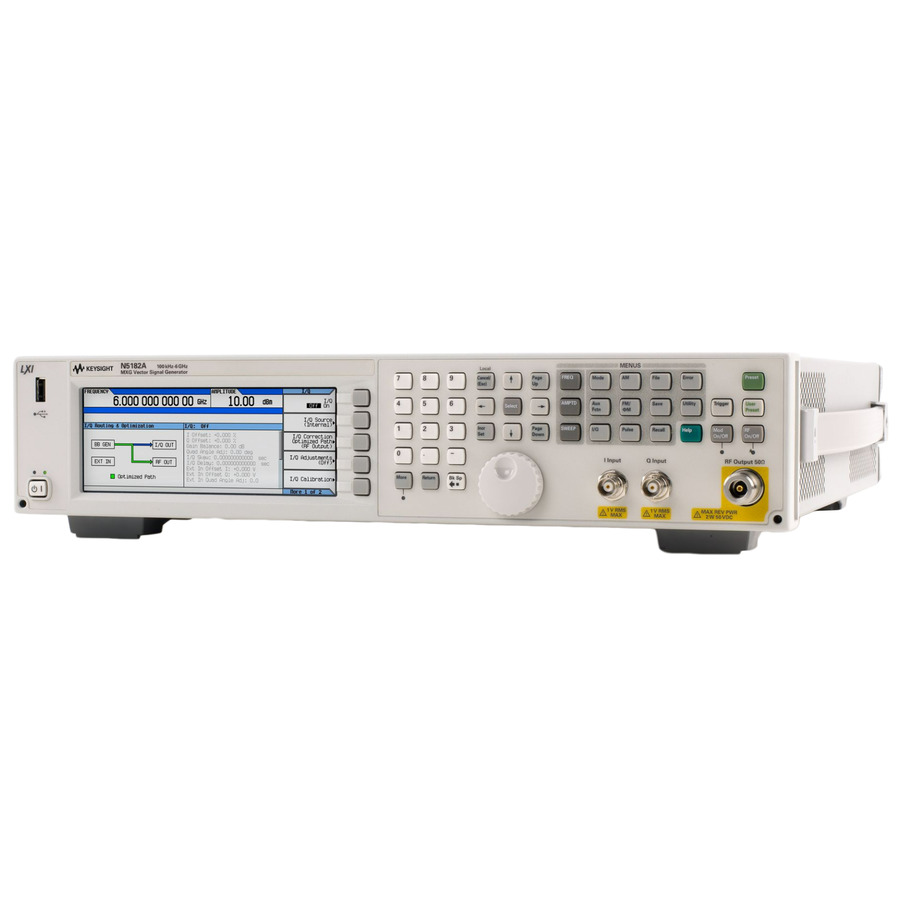 Keysight N5182A-503/019/403/6 Vector Signal Generator, 100 kHz-3 GHz, 64MSa, AWGN, Security Opt