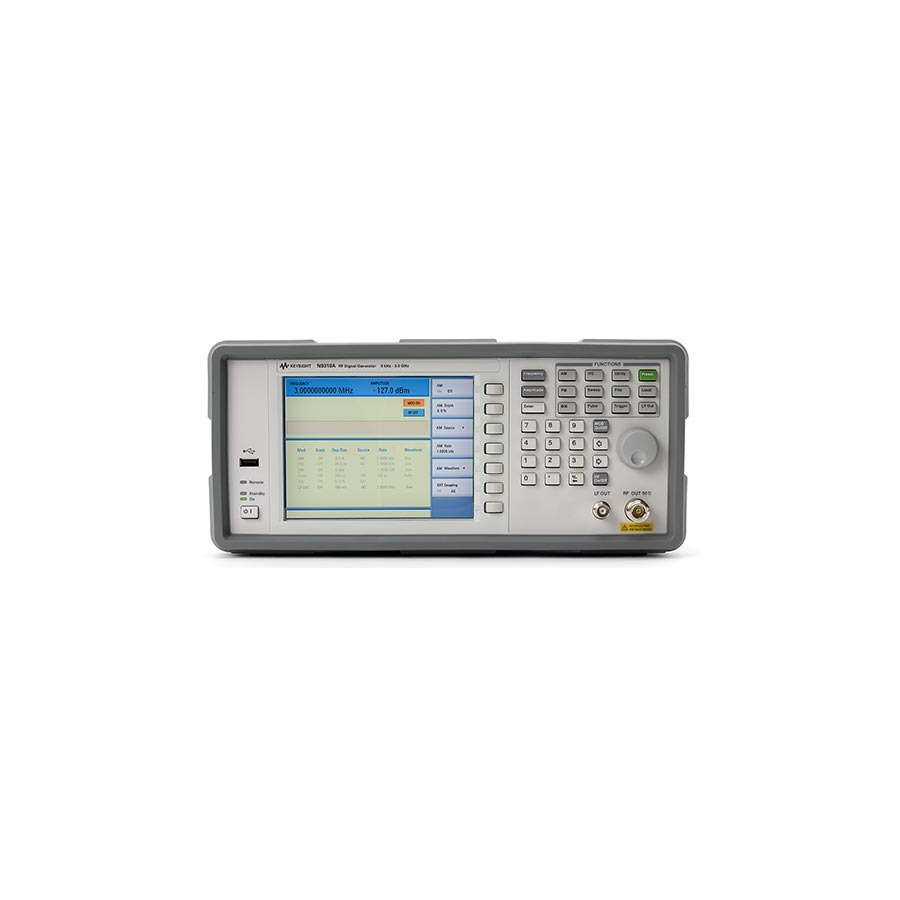 Keysight N9310A RF Signal Generator, 9 kHz to 3 GHz, 0.1 Hz Resolution, -127 dBm to +13 dBm, USB