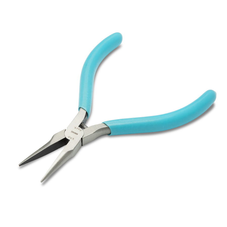 Weller Xcelite NN54GVN Pliers, Needle Nose, Smooth Jaw, ESD Safe