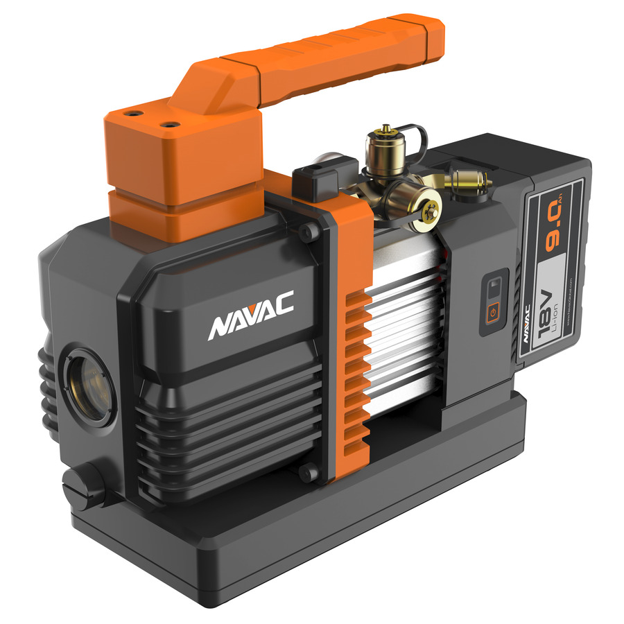ナムル TestEquity: NAVAC NP4DLM Vacuum Pump, Dual Stage, 4 CFM, 10A, 15