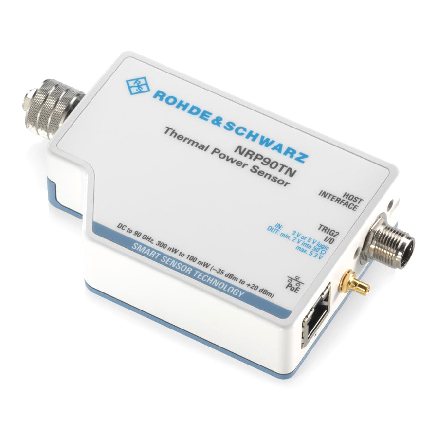 Rohde & Schwarz NRP33TN Thermal LAN Power Sensor, DC to 33GHz, 300nW to 100mW, 3.5 mm(m), NRP Series