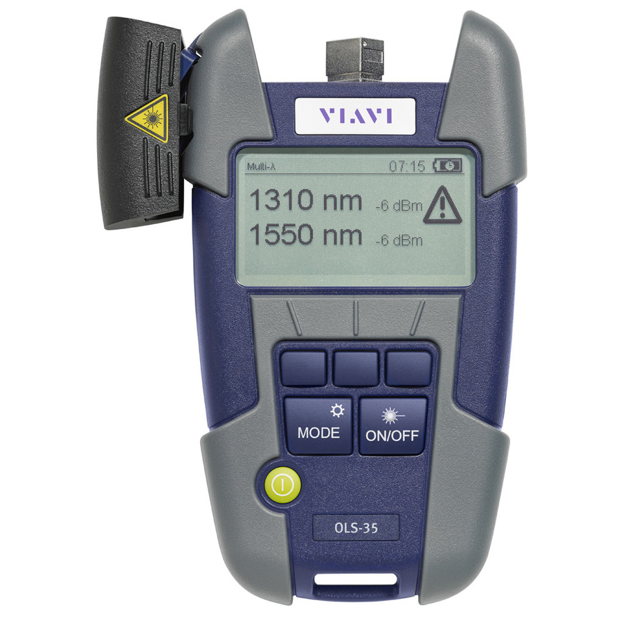 VIAVI OLS-35V2 Optical Light Source, 1310/1550 nm, SC Mounted, FC Enclosed, SmartPocket V2 Series