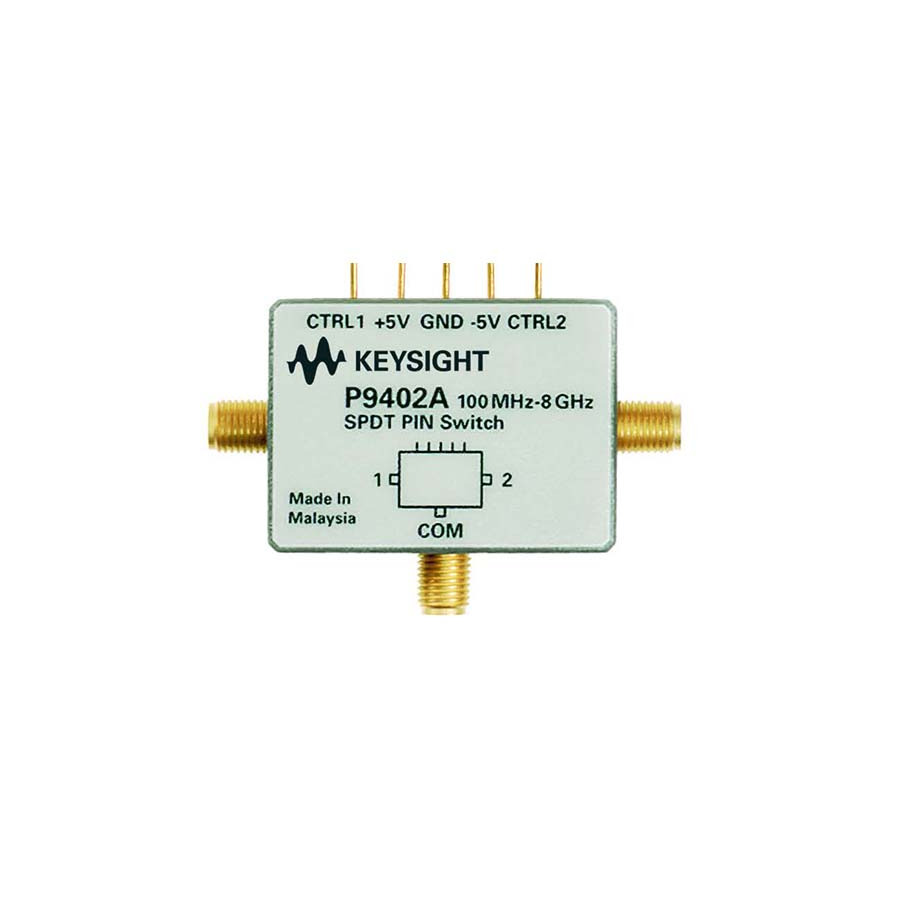 Keysight P9402A PIN Solid State Switch, 100 MHz to 8 GHz, SPDT