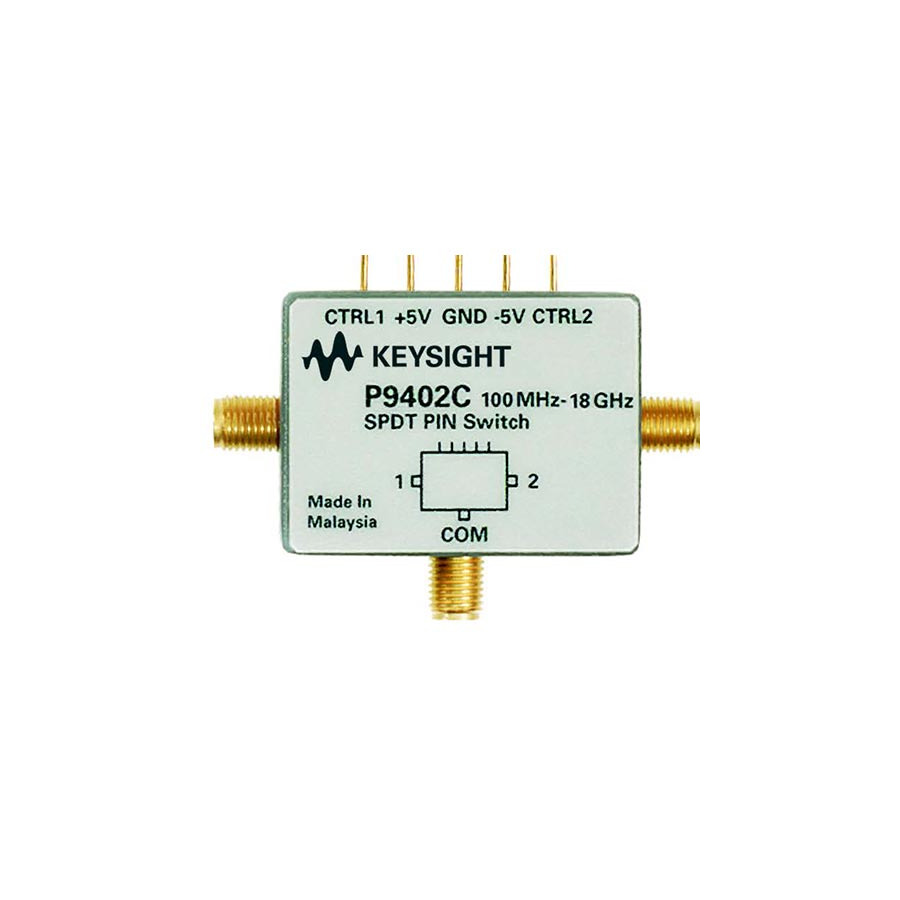 Keysight P9402C PIN Solid State Switch, 100 MHz to 18 GHz, SPDT