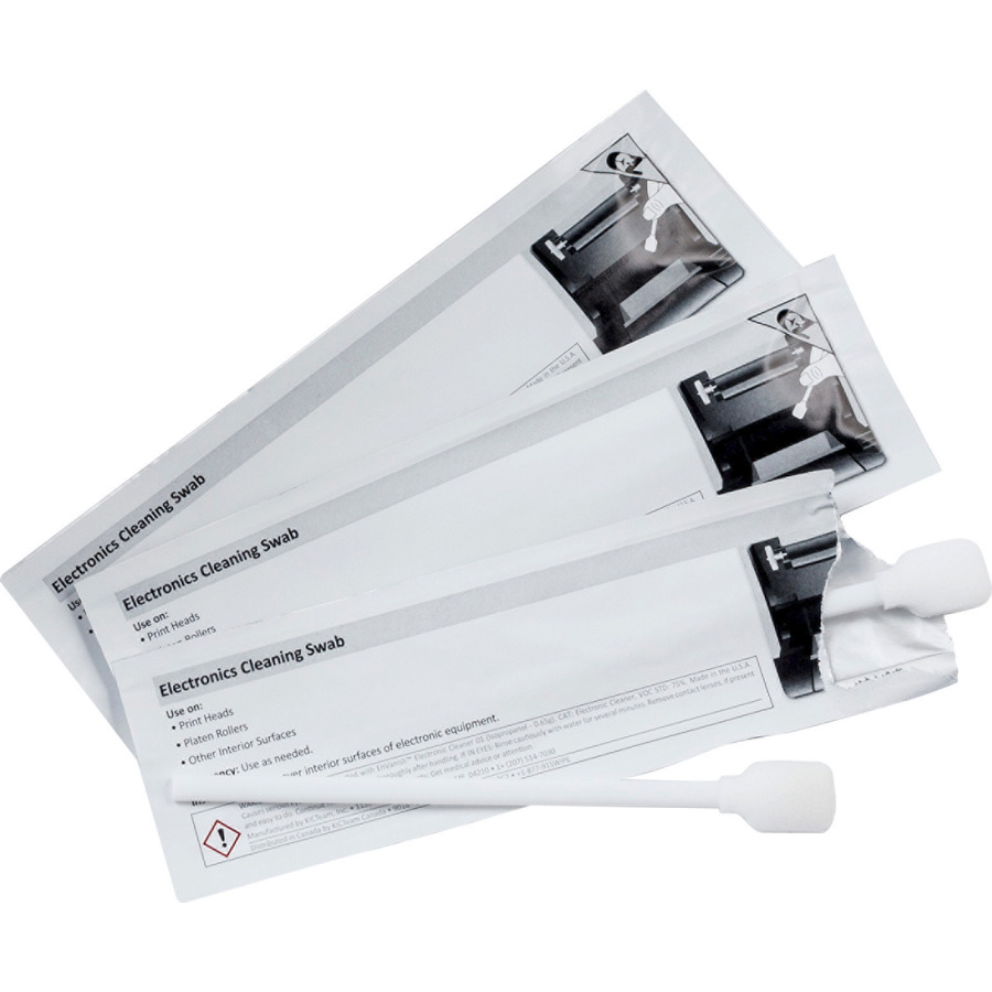 Brady PCK-6 Cleaning Swab, Thermal Transfer Printer, 6/Pk