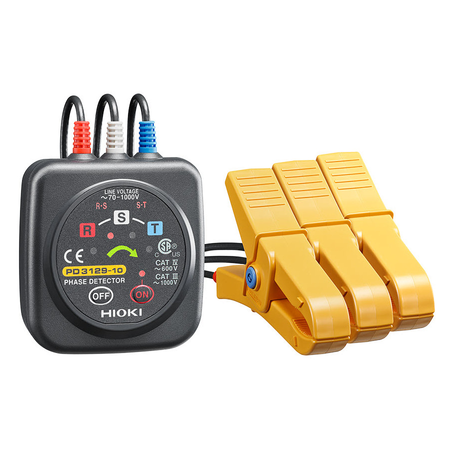 TestEquity: Hioki PD3129-10 Phase Rotation Meter, Non-Contact, 70