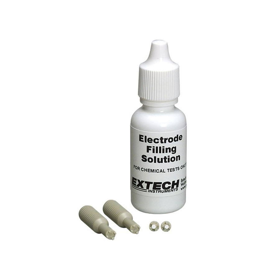 Extech PH113 Filling Solution Kit For ExStik Refillable pH Electrode Module