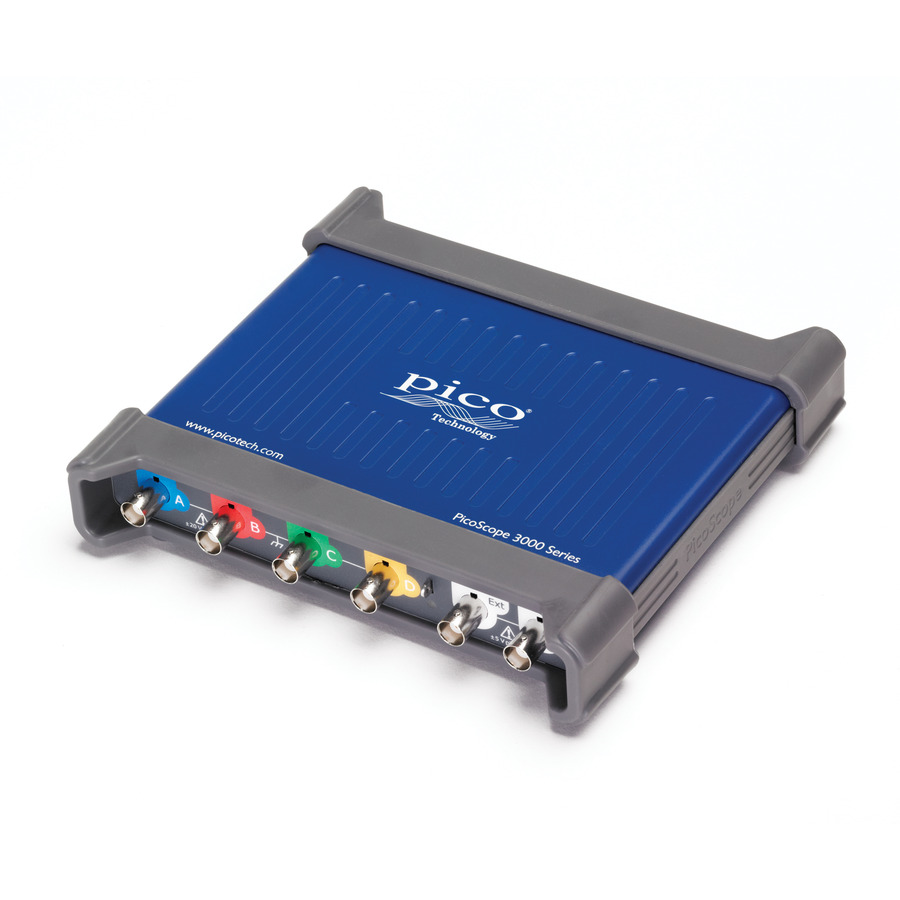 PicoScope 2406B 50 MHz 4 Channel Oscilloscope - Portable Digital Scope With Deep Memory