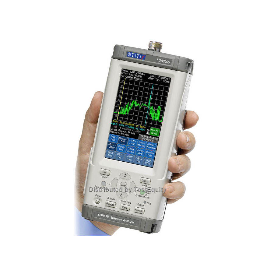 Aim-TTi PSA6005USC Handheld RF Spectrum Analyzer, 6.0GHz, PSA Series 5