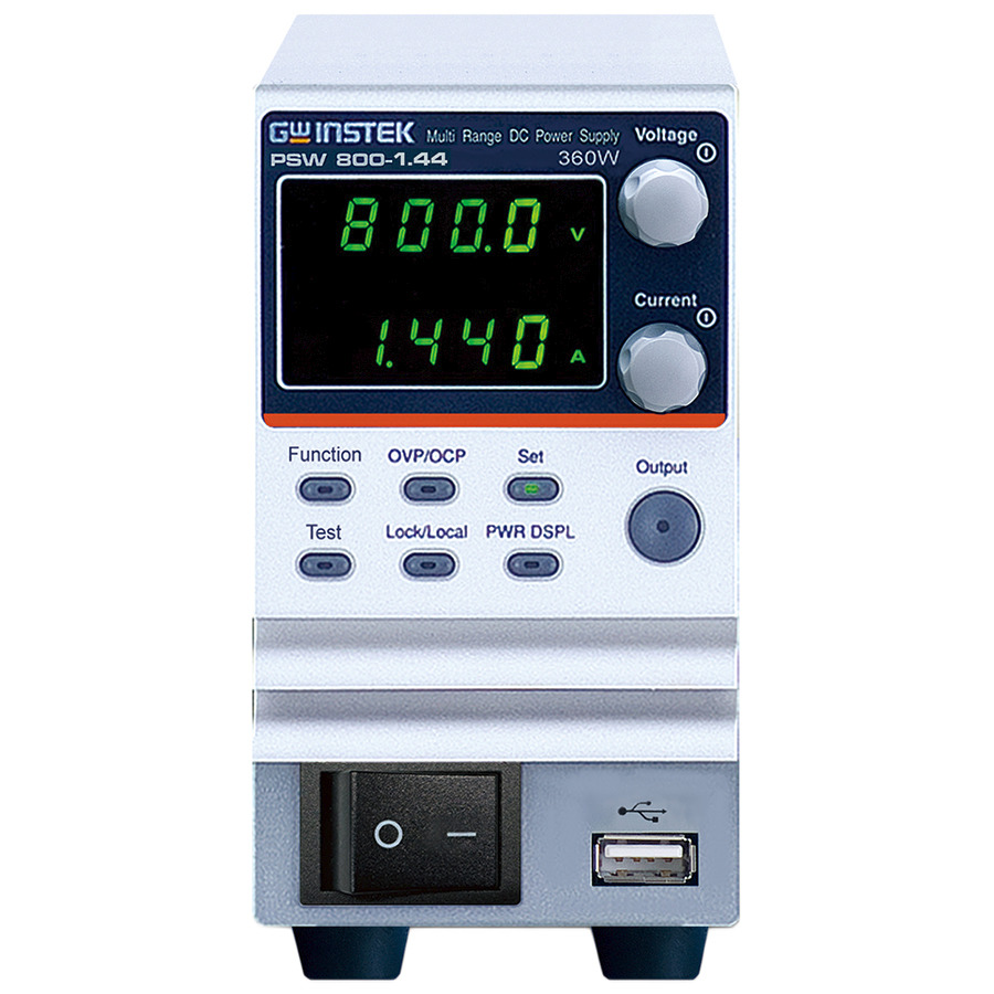 TestEquity: GW Instek PSW 800-1.44 DC Power Supply, Single Output