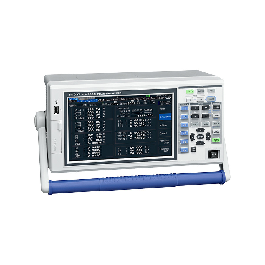 Hioki PW3390-03 Power Analyzer, 4 Channel, D/A Output & Motor Analysis, PW3390 Series