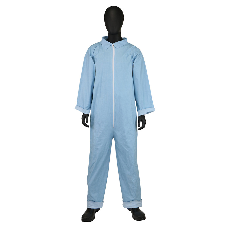 PIP 3100/M Posi-Wear Flame Resistant Basic Coverall, Medium, 25/Case