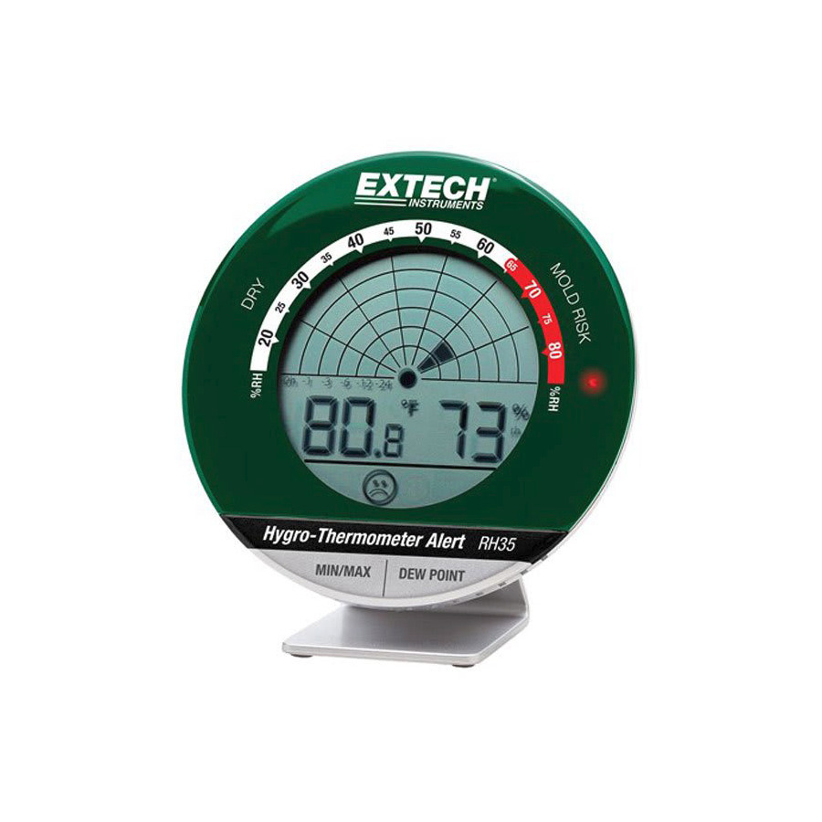 Extech RH35 Desktop Hygro-Thermometer Alert