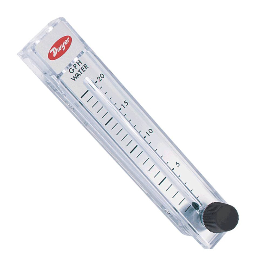 TestEquity: Dwyer RMB-56-SSV Flow Meter, Stainless Steel Valve