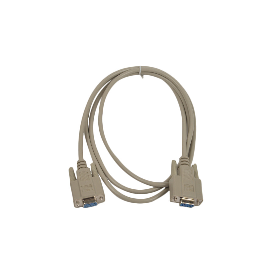 Vitrek RS-2 Serial Cable, RS232, Female to Female Null Modem, 6ft