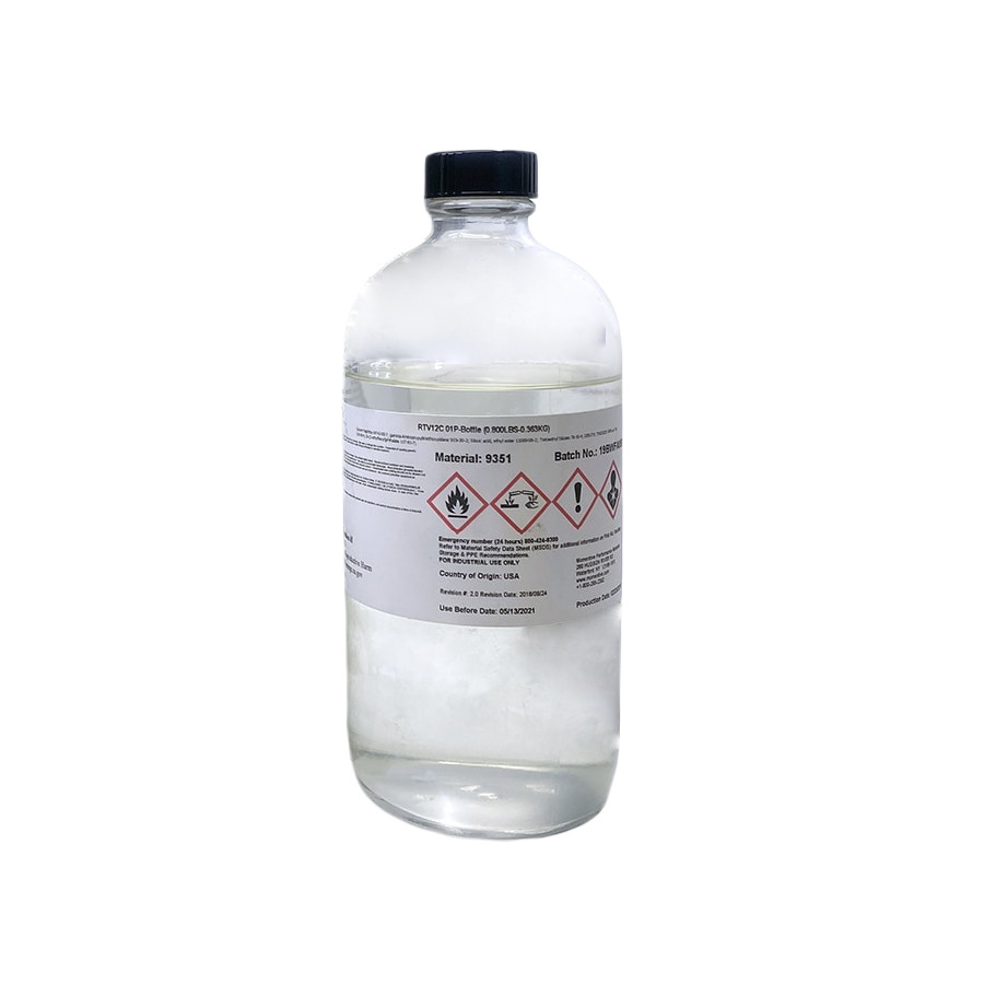 MG Chemicals RTV12CE-1P Potting Compound, Clear, Two- Component, Low Viscosity, Curing Agent for RTV12A, 0.8lbs