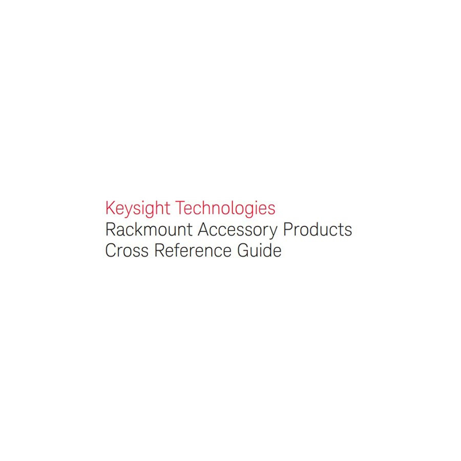 Keysight 1CM116A Rack mount flange kit 132.6mm H (3U)