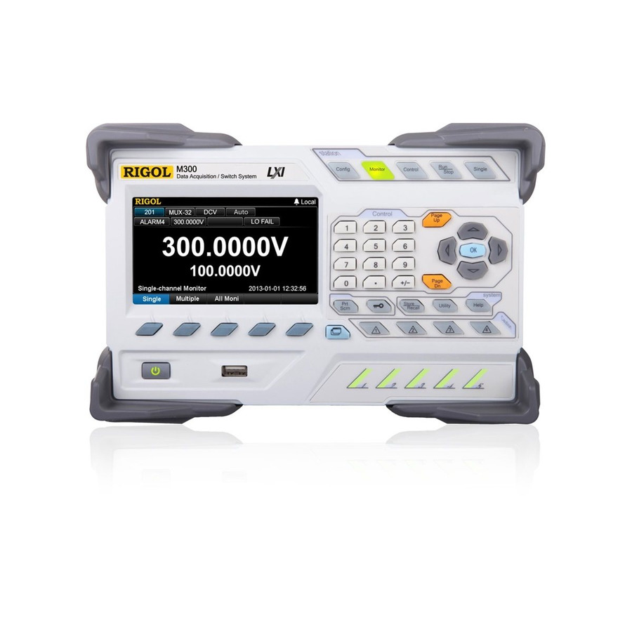 RIGOL M301 Data Acquisition System and Switch, Includes DMM Module, Up to 320 Switch Channels, M300 Series