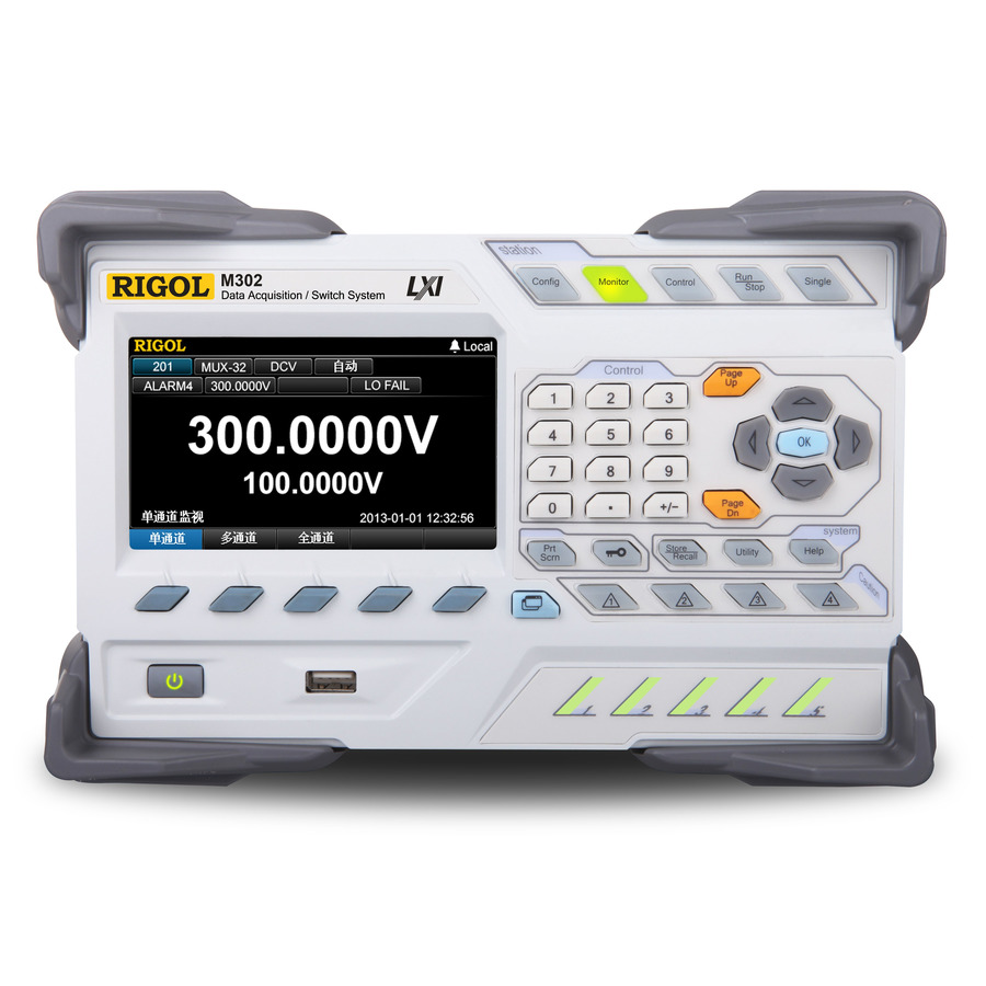 RIGOL M302 Data Acquisition System and Switch, DMM, 20 Channels, Terminal Block, M300 Series