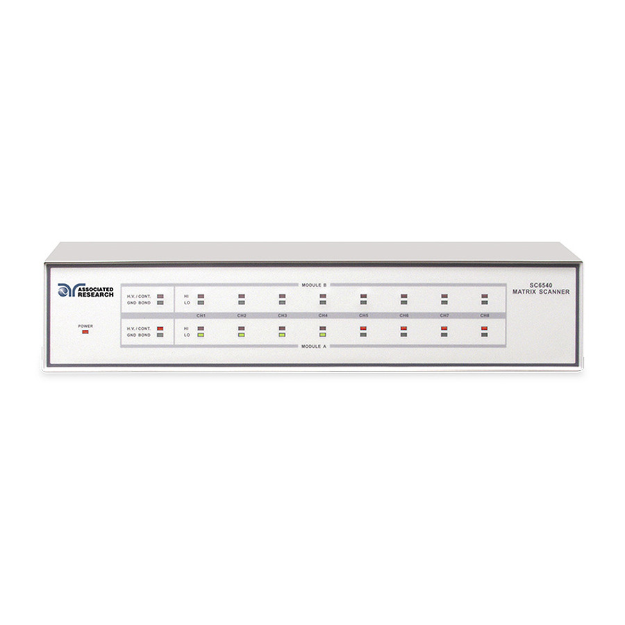 Associated Research SC6540-GG-MAIN Multiplexer Main Unit, 16 CH, High Current, 40 A, USB, RS-232