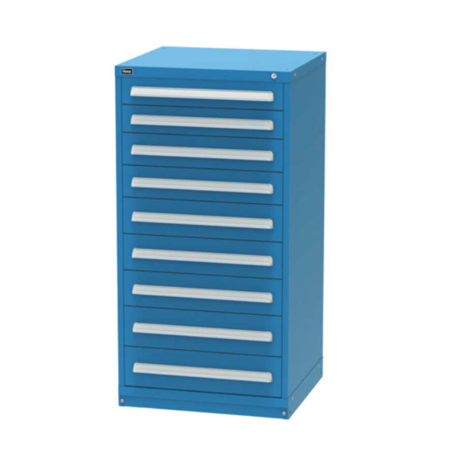 TestEquity: Vidmar SEP3144AL 9 Drawer Bench Height Cabinet, 30