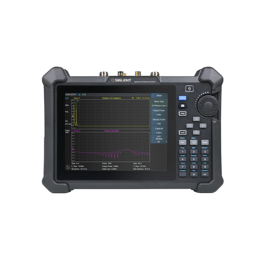 TestEquity: Siglent SHA851A Handheld Spectrum/Cable and Antenna