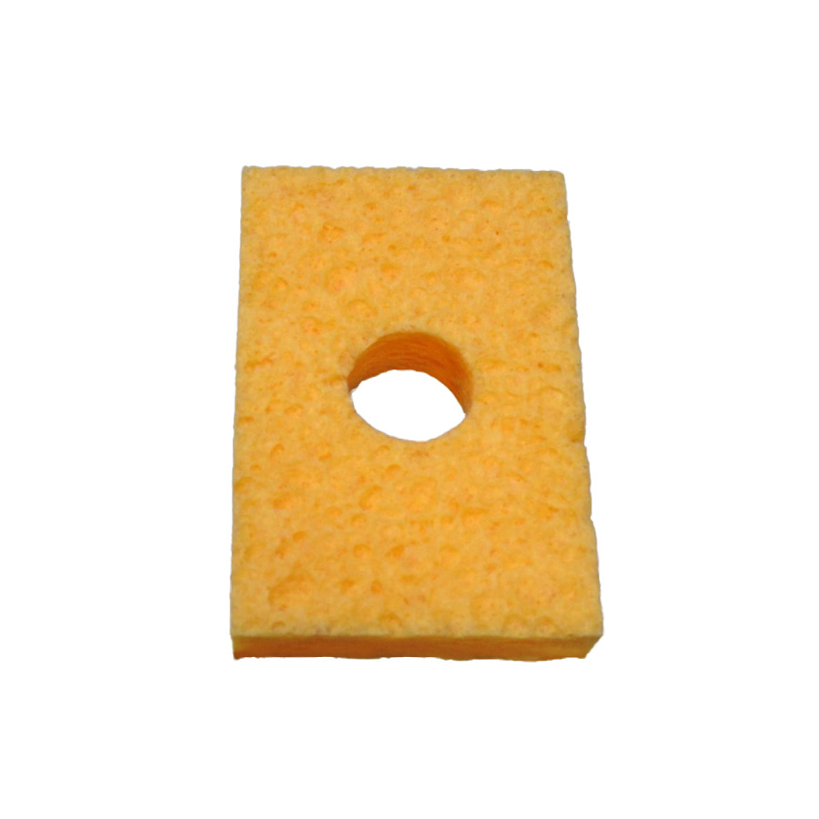 SIR Sponges S17-P10 Soldering Sponge, 1.62" x 2.62" x 5/8", Center hole, PKG-10