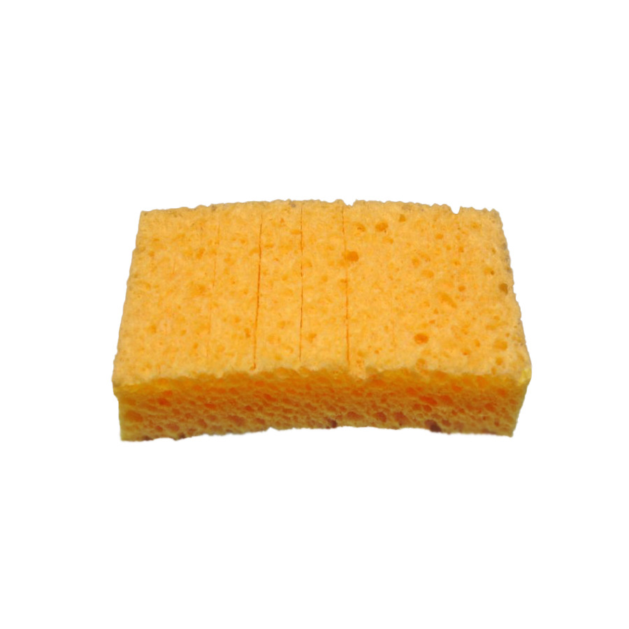 SIR Sponges S4S-P10 Soldering Sponge, 2.1" x 2.75" x 5/8", Slotted, PKG-10