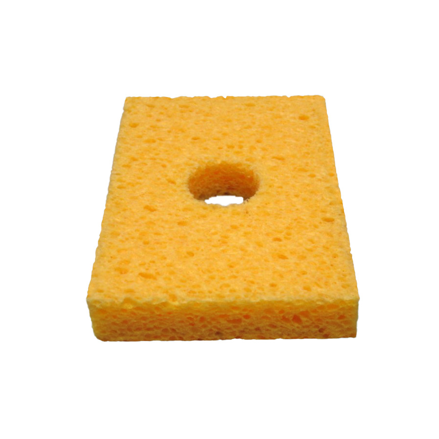 SIR Sponges S9-625-P10 Soldering Sponge, 3.4" x 4.4" x 5/8", Center hole, PKG-10