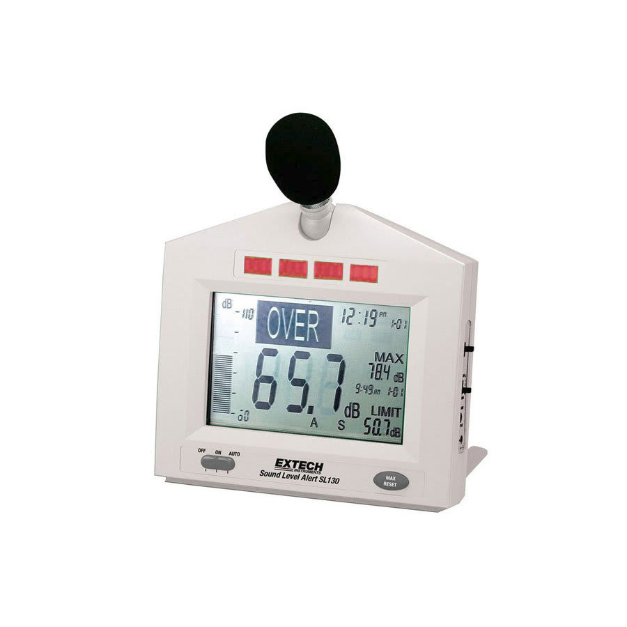 Extech SL130W-NIST Sound Level Alert with Alarm and NIST