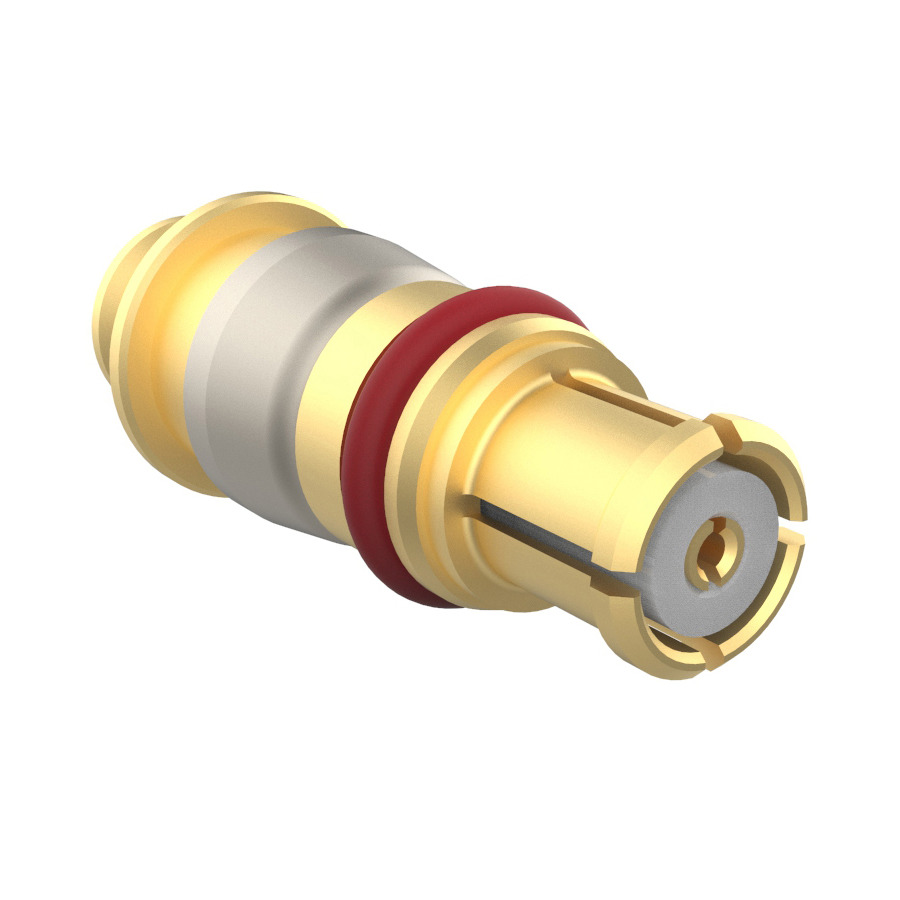 Amphenol RF SMP-FS-C07-1 RF SMP Connector, Straight, Solder Plug, 50 Ohm