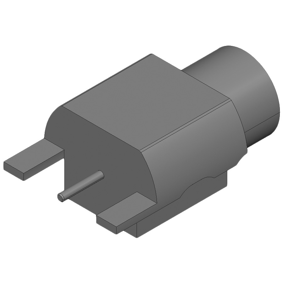 Amphenol RF SMP-MSLD-PCE-3 RF SMP Connector, Straight, PCB Limited Detent Jack, PCB PCB End Launch, 50 Ohm