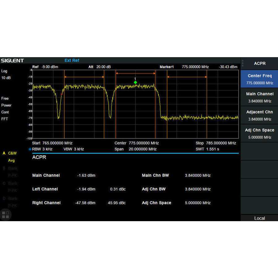 Siglent SSA3000XR-AMK Advanced Measurement Kit Option, SSA3000X-R Series