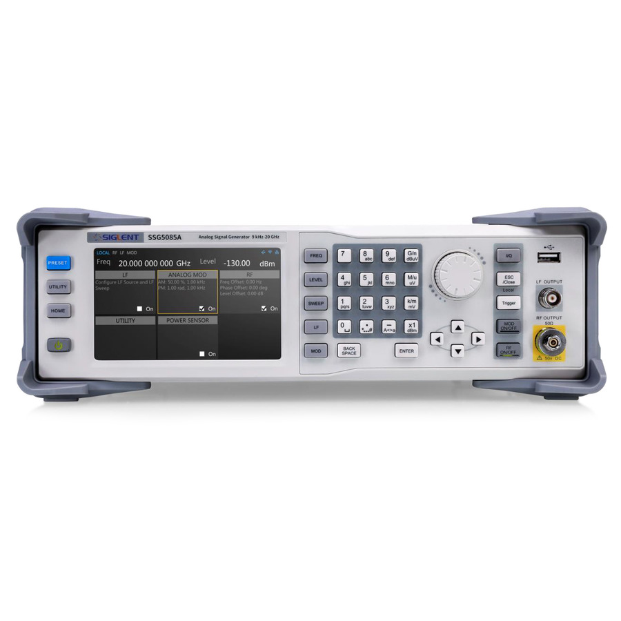 Siglent SSG5085A RF Signal Generator, Single Channel, 20GHz, OCXO, SSG5000A Series