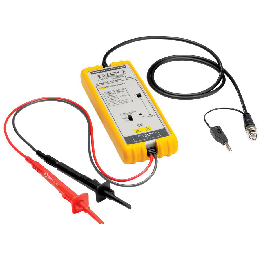 Pico Technology TA057 Active Differential Probe, 20x/200x, 25MHz, 1400V