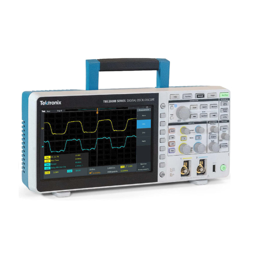 TestEquity: Tektronix TBS2074B Digital Oscilloscope, 4 Channel