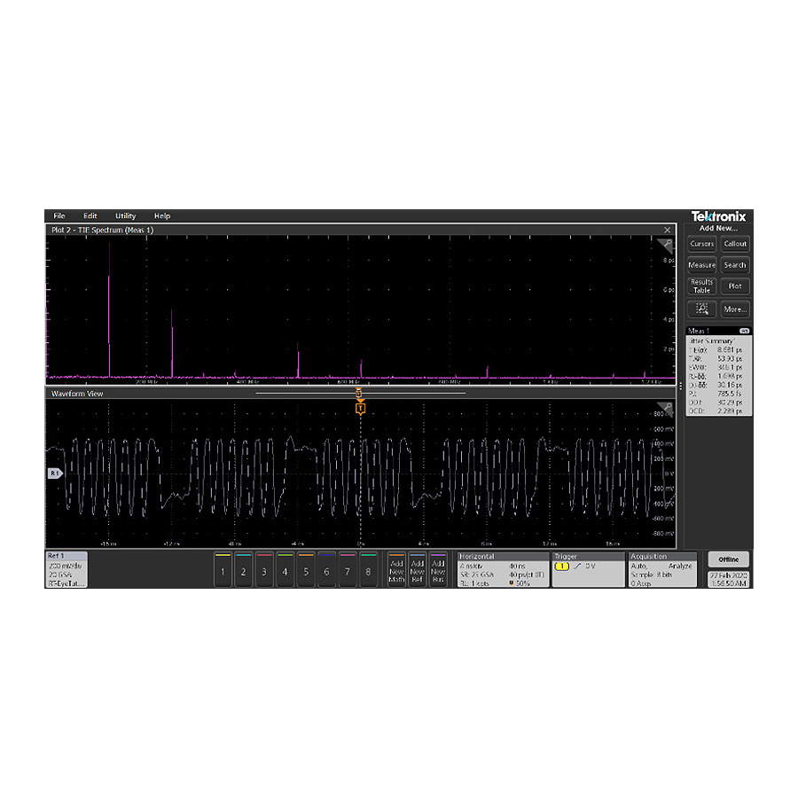 Tektronix TEKSCOPE-PRO-MIL Pro Mil-Gov PC Software License, TekScope Series