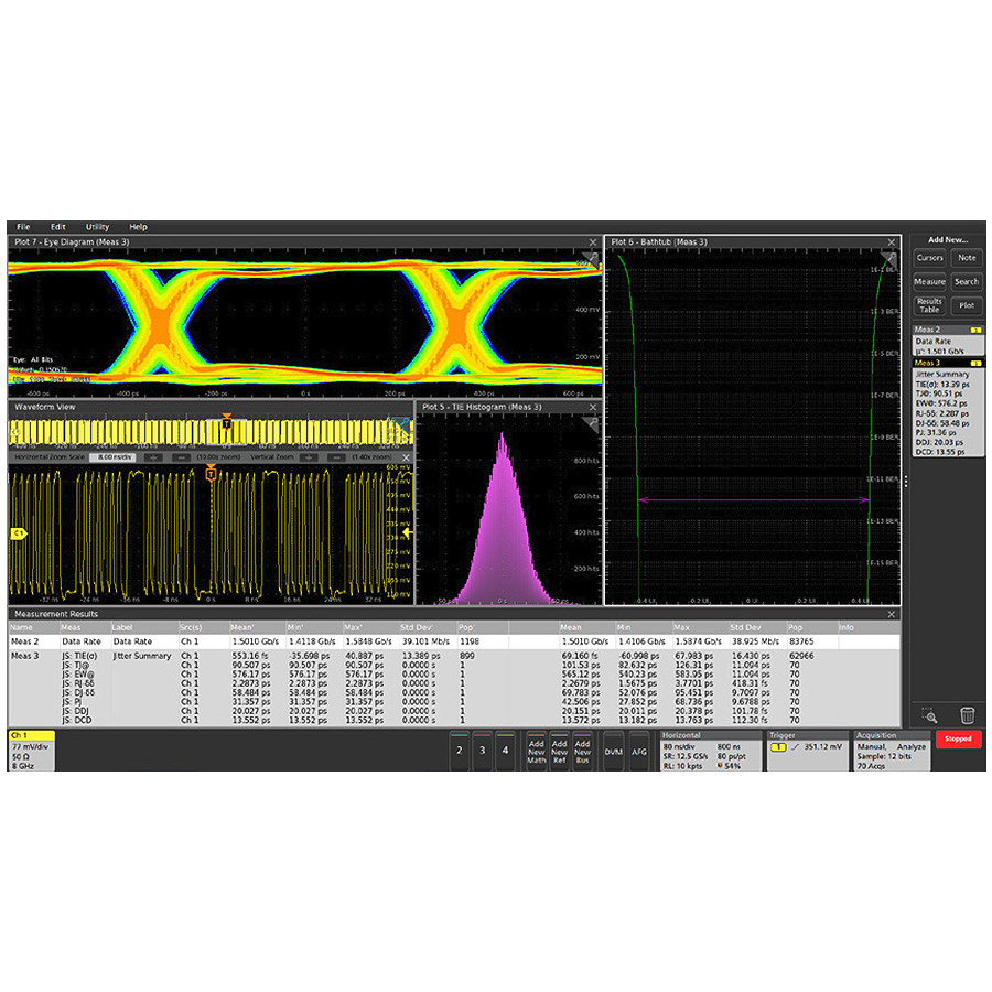 Tektronix TEKSCOPE-PRO-PWR-1Y 1 Year Pro Power PC Software License, TekScope Series